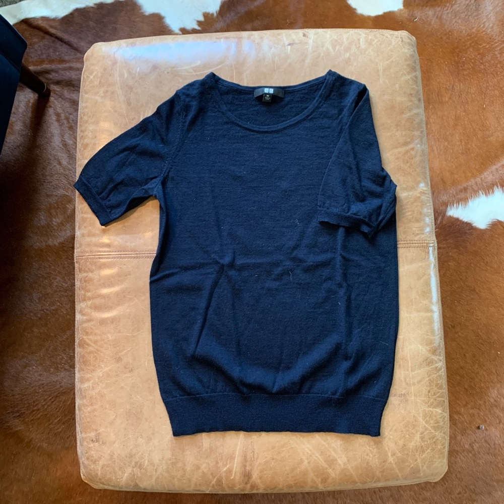Uniqlo Merino Short Sleeved Sweater
